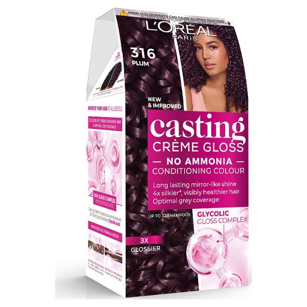 L'Oréal Casting Crème Gloss - 316 Prune Semi-Permanent Hair Dye