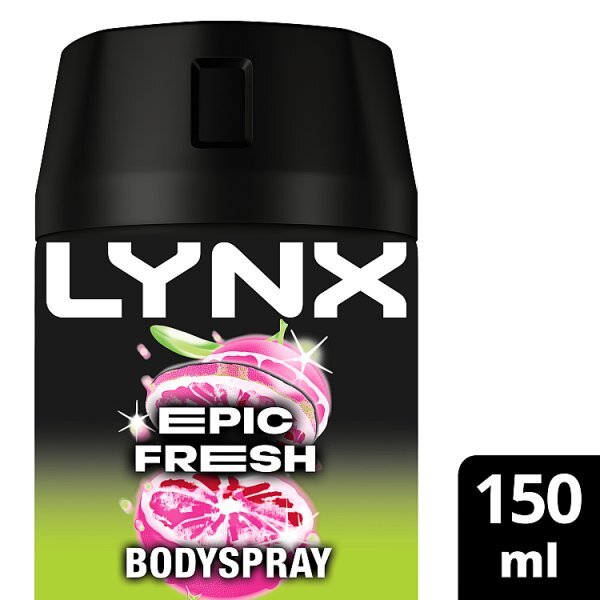 Lynx Deodorant Bodyspray Aerosol Epic Fresh 150ml