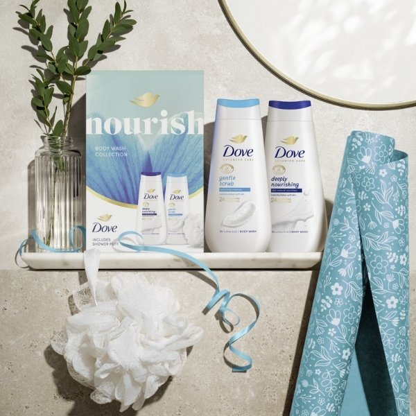 Dove Nourish Duo Gift Set 2 piece