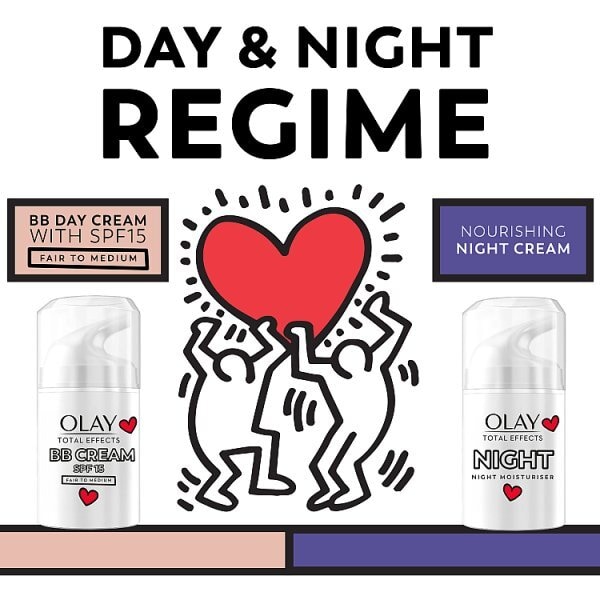 Keith Haring - Olay Total Effects BB Cream Fair SPF15 50ml