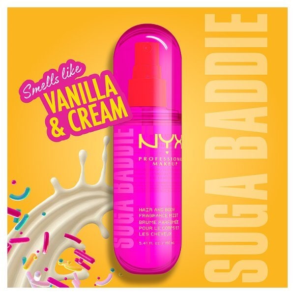 NYX Professional Makeup Fat Oil Body Fragrance Mist Suga Baddie 80ml
