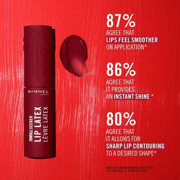 Rimmel Thrill Seeker Lip Latex Lip Stain Cappuccino Light
