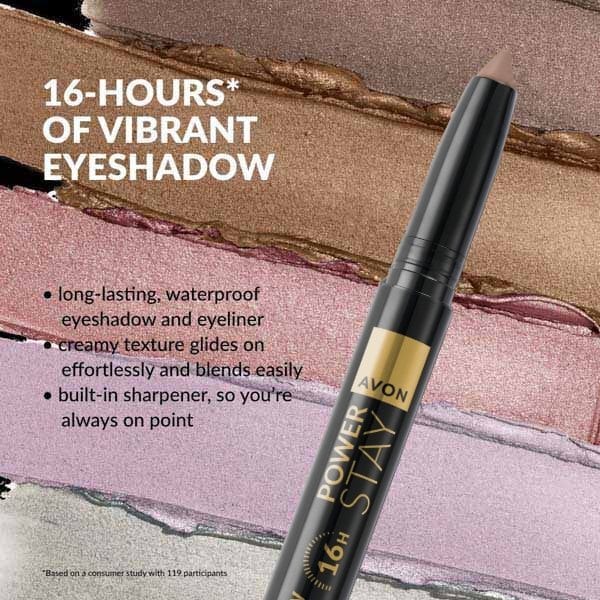 Avon Power Stay 16-Hour Shadow Stick - Soft Mauve
