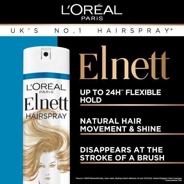 Loreal Paris Elnett Flexible Hold Hairspray 200ml