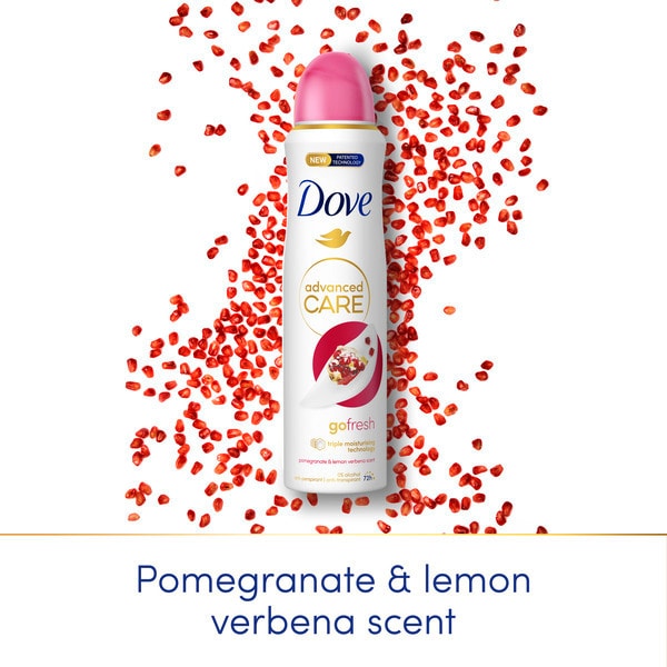 Dove Advanced Antiperspirant Deodorant Pomegranate 200ml