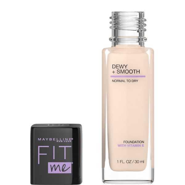 Maybelline Fit Me Dewy And Smooth Foundation 105 Fair Ivory
