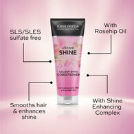 John Frieda Vibrant Shine Colour Shine Conditioner 250Ml