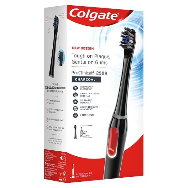 Colgate ProClinical&nbsp;250+ Black Electric&nbsp;Toothbrush
