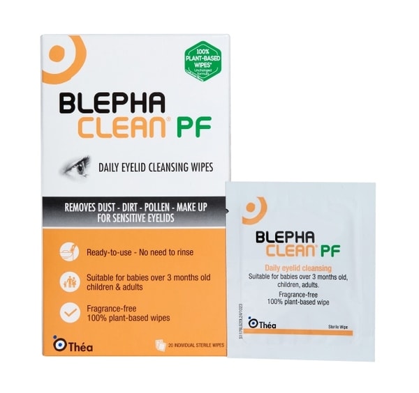 Blephaclean Plastic Free Cleansing Wipes - 20