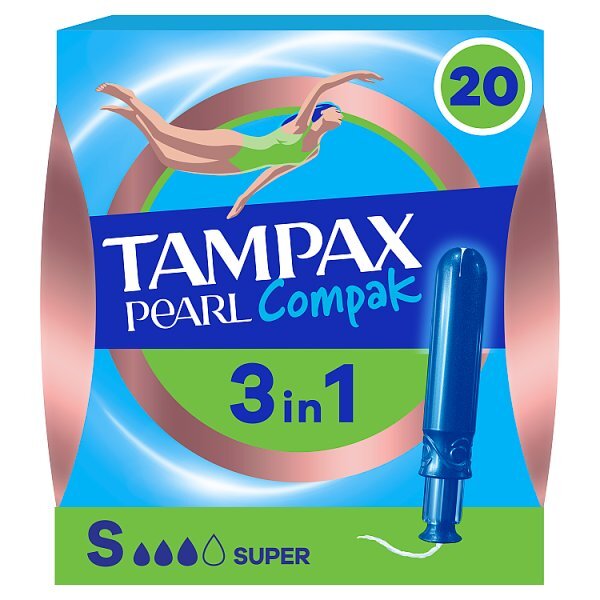 Tampax Compak Pearl Super (20 Ct)