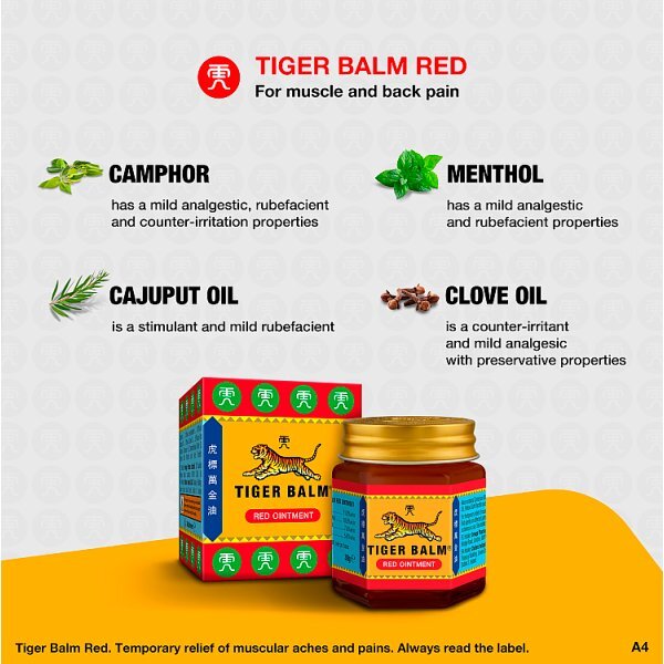 Tiger Balm Red 30g