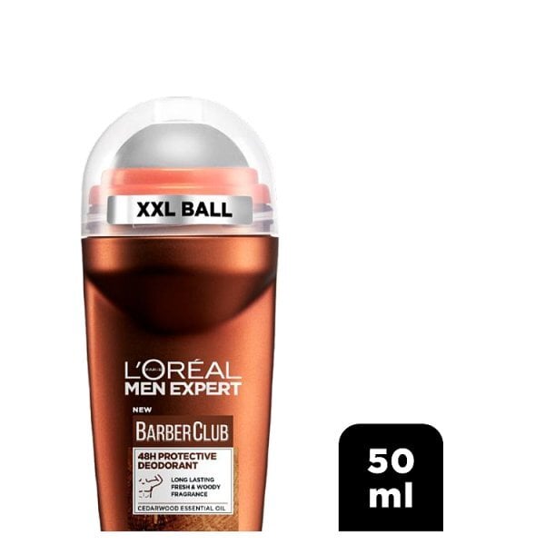 L'Oreal Paris Men Expert BarberClub Roll On Deodorant 50ml