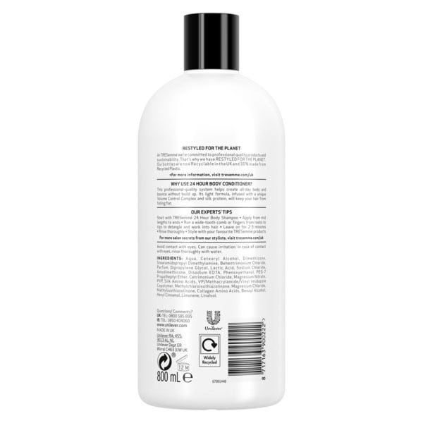 TRESemmé 24-Hour Volume & Body Conditioner 800ml