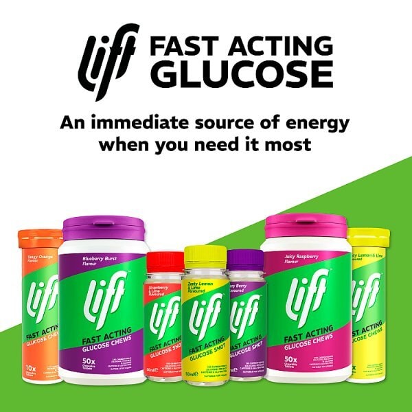 Lift Fast Acting Glucose Shot Zesty Lemon & Lime 60ml