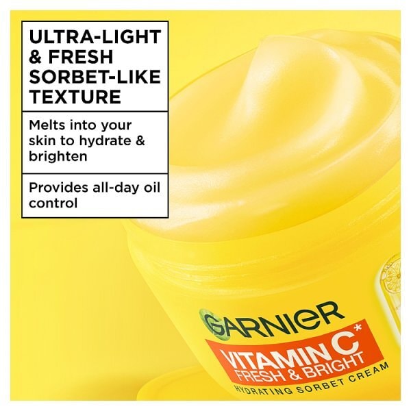 Garnier Vitamin C Fresh & Bright Sorbet Cream with Niacinamide 85ml