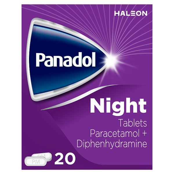 Panadol Night Paracetamol + Diphenhydramine Tablets 20s