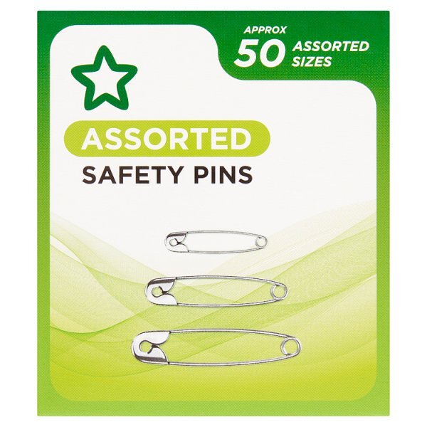 Superdrug Safety Pins Assorted 50 Health Superdrug