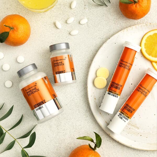 Superdrug Vitamin C & Zinc Effervescent x 20