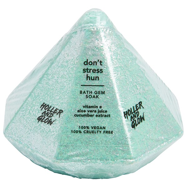 Holler & Glow Permission To Chill Body Mist And Bath Gem Set