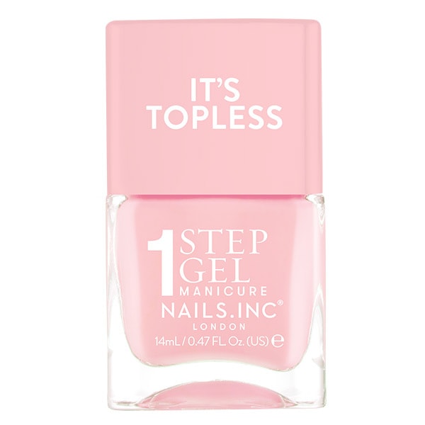 Nails.INC Its Topless Sabrina Peach Crme Polish 14ml