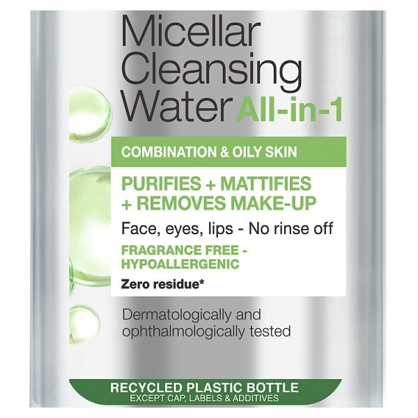 Garnier Micellar Cleansing Water Makeup Remover Combination Skin 400ml
