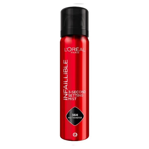 L'Oréal Paris Infallible 3-Second Makeup Setting Spray Mist