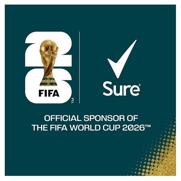 Sure Men Active Dry XXL Antiperspirant Aerosol Fifa World cup Limited Edition 300ml