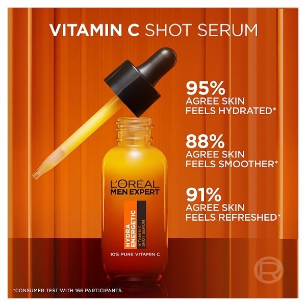 L'Oréal Men Expert Hydra Energetic 10% Vitamin C Serum 30ml