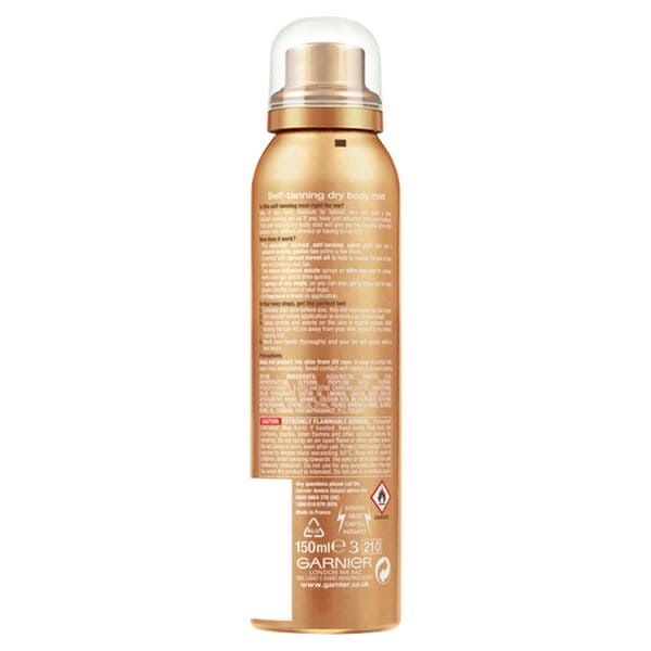 Ambre Solaire No Streaks Medium Self Tan Body Mist 150ml