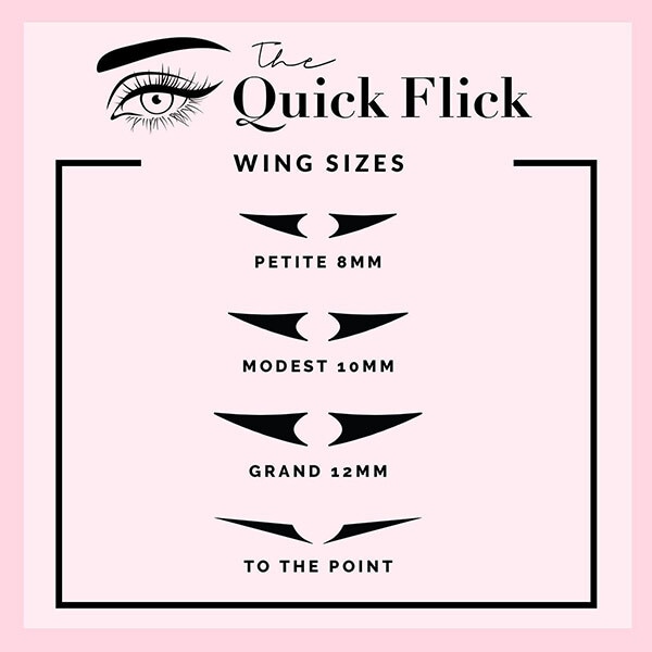 The Quick Flick Eyeliner Stamp –To The Point Intense Black