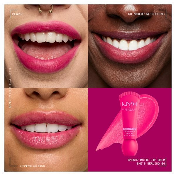 NYX Professional Makeup Smushy Matte Lip Balm Shes Serving