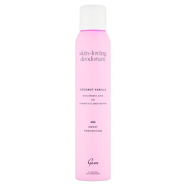 Gem Skin-Loving Deodorant: Coconut Vanilla 200ml
