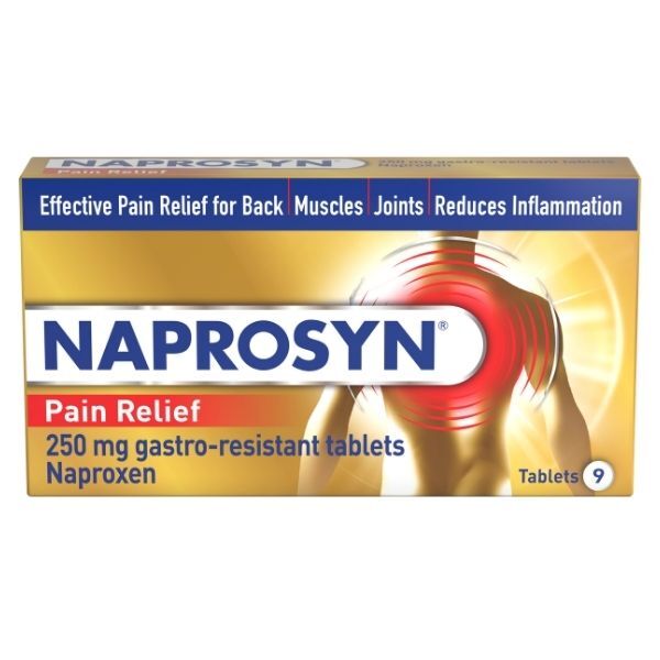Naprosyn Pain Relief 250Mg Gastro Resistant Tablets