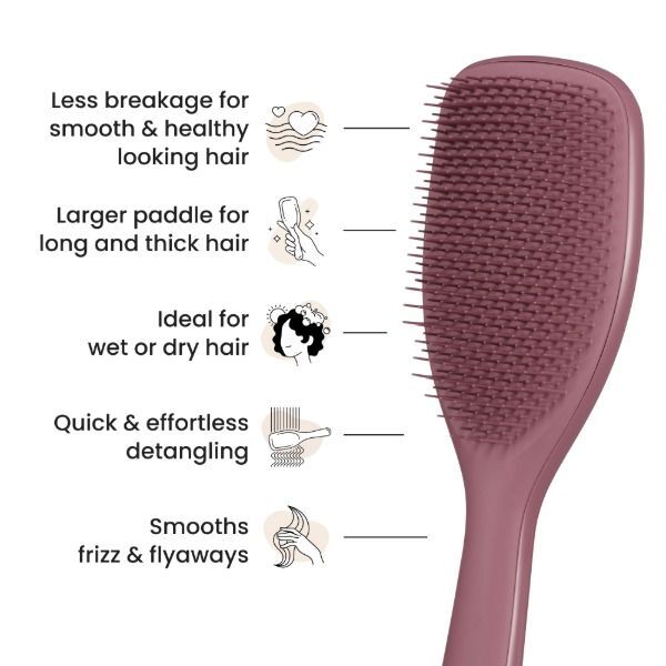 TT LARGE ULTIMATE DETANGLER PINK VELVET