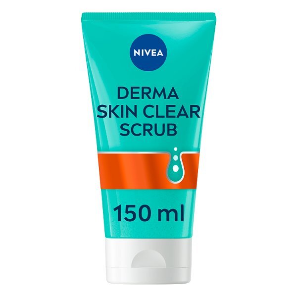 NIVEA Derma Skin Clear Face Scrub with Salicylic Acid 150ml