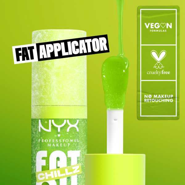 NYX Professional Makeup Fat Oil Lip Drip Gloss Kiwi Freezie