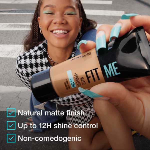 Maybelline Fit Me Matte & Poreless Foundation 320 Nat Tan