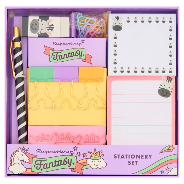 Superdrug Fantasy Zebra Character Stationery Gift Set