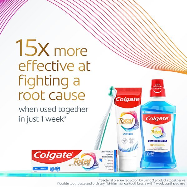 Colgate Total Teeth Whitening Toothpaste 125ml
