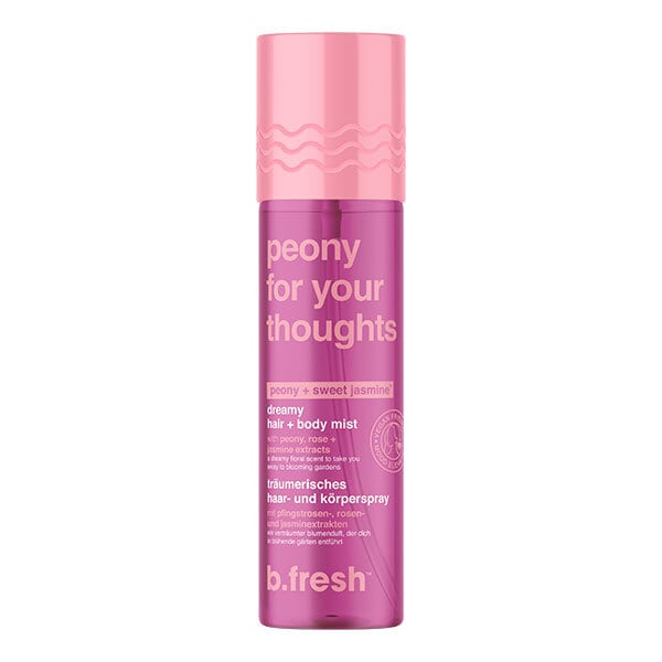 B.Fresh Peony For Your Thoughts Hair + Body Mist