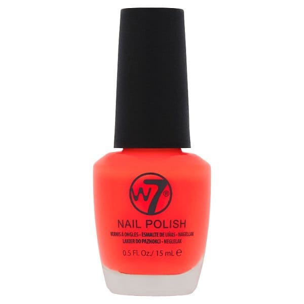 W7 Nail Polish Fluorescent Pink 2 15Ml