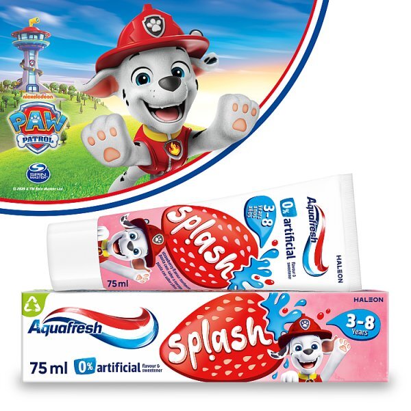 Aquafresh Kids Splash Toothpaste 3-8 years 75ml