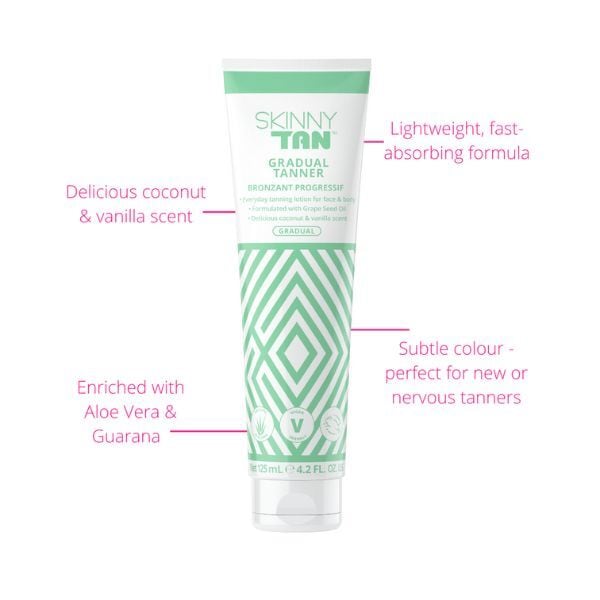 Skinny Tan Gradual Tanner 125ml