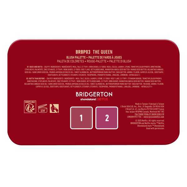 Nyx Professional Makeup X Bridgerton The Queen Blush Duo