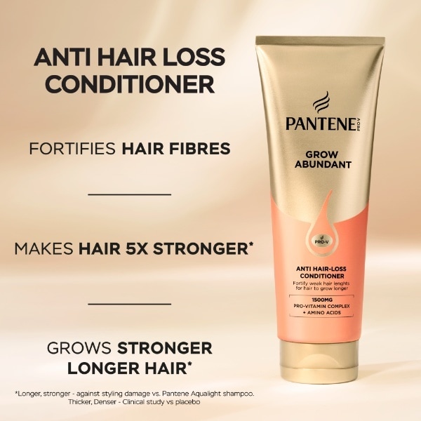 Pantene Grow Abundant Anti-Hair Loss Conditioner 250ml