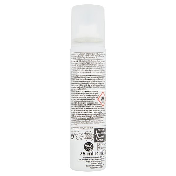 Pick & Mix Temporary Hair Colour Spray Red 75ml