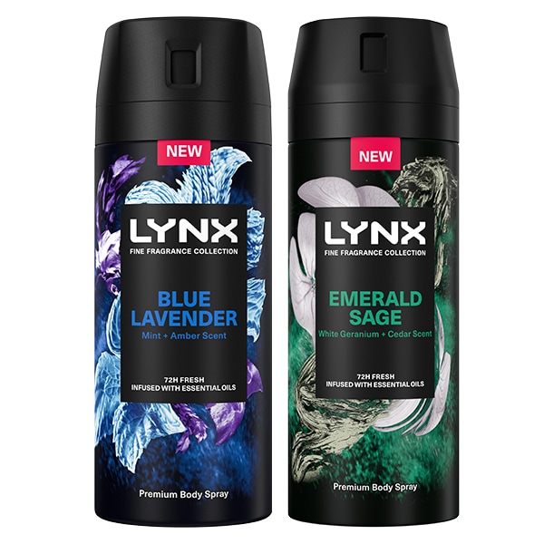 Lynx Fine Fragrance Sage & Lavendar Bundle