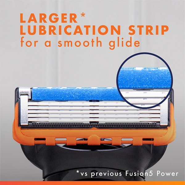 Gillette Fusion5 Men’s Razor Blade Refills, 4 Count