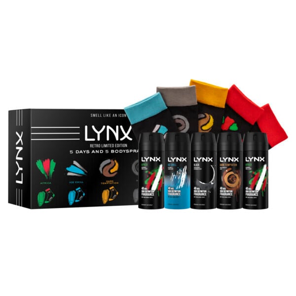 Lynx 5 Days 5 Bodysprays Gift Set