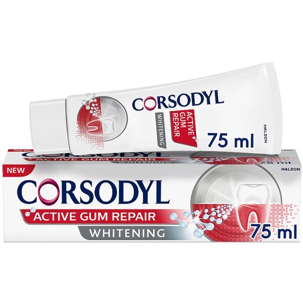 Corsodyl Active Gum Repair Toothpaste Fresh Mint 75Ml